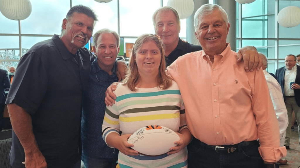 Ken Anderson and friends at Legends Dinner 2021