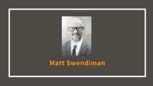 New board member Matt Swendiman