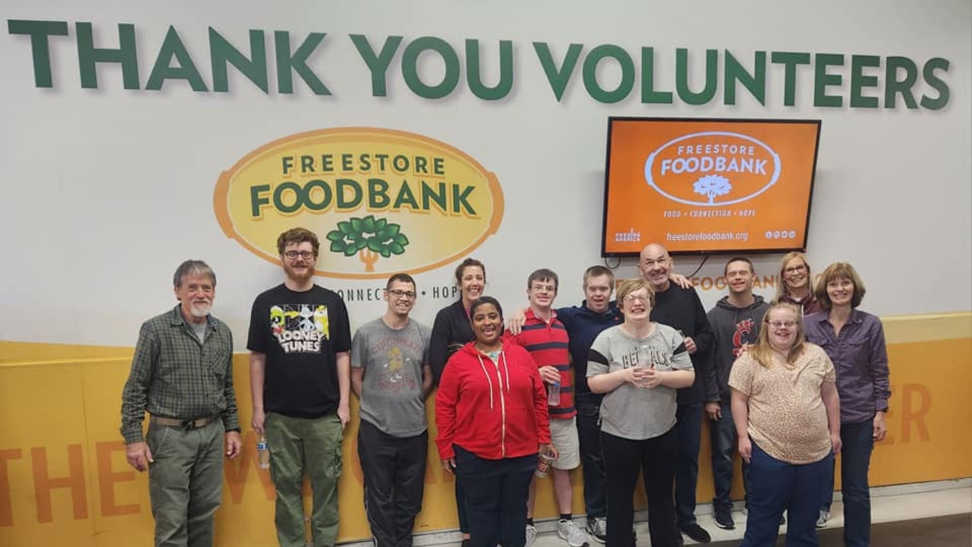 Food Bank volunteering