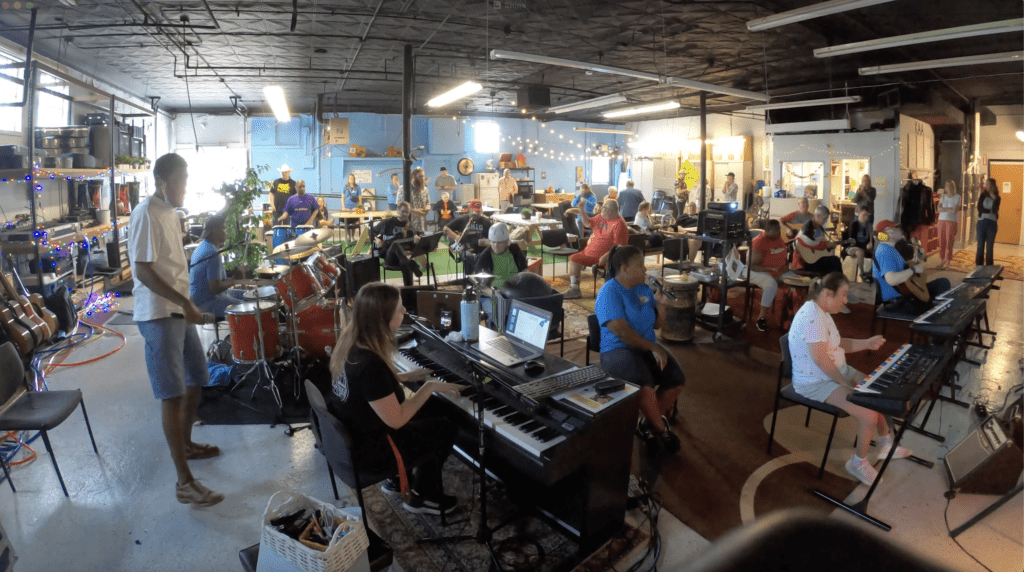 Music Therapy room at KAA
