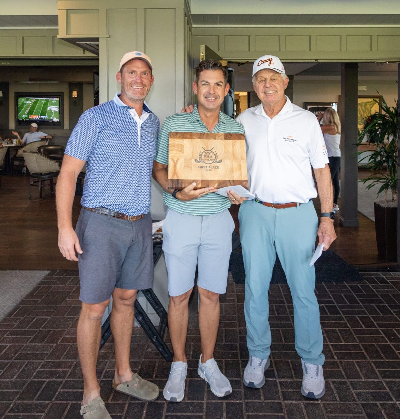 Chemed, 1st Place Men's Team winner at the 2026 KAA Golf Classic.